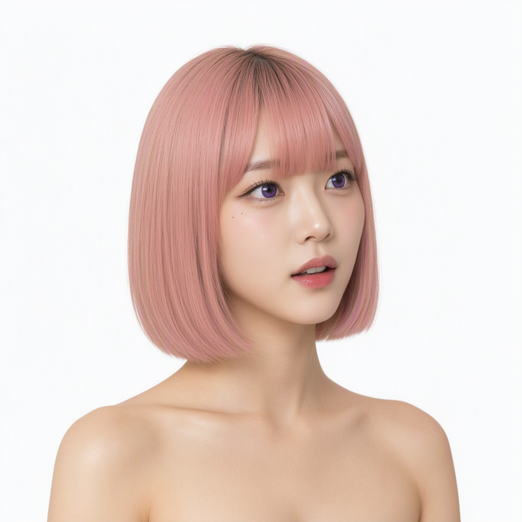 25D 반측면 오른쪽 말하는 입
