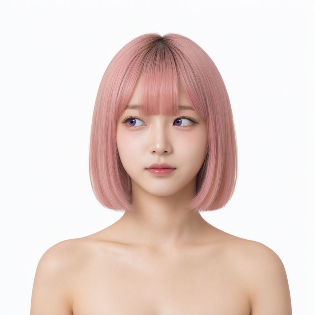 9B 무표정 시선 왼쪽