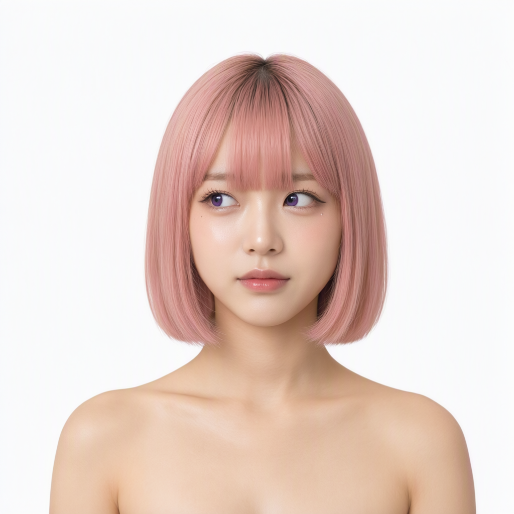 9E 무표정, 시선 왼쪽