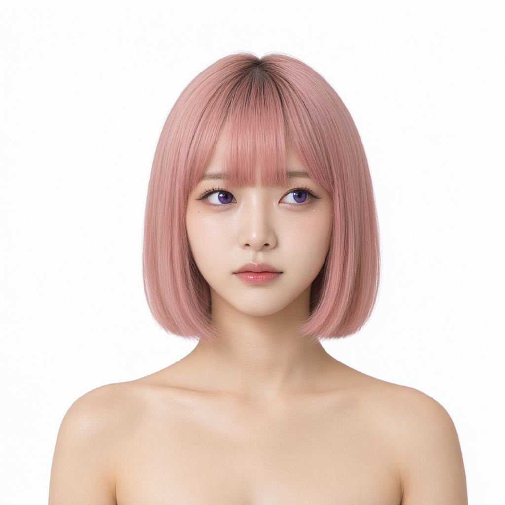 10D 무표정, 시선 오른쪽