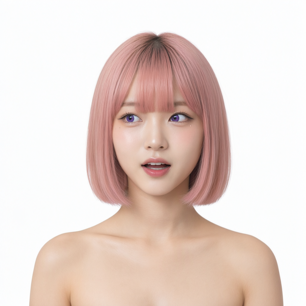 11D 말하는 입, 시선 왼쪽