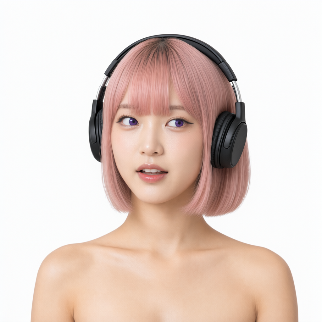 12A 말하는 입 시선 오른쪽