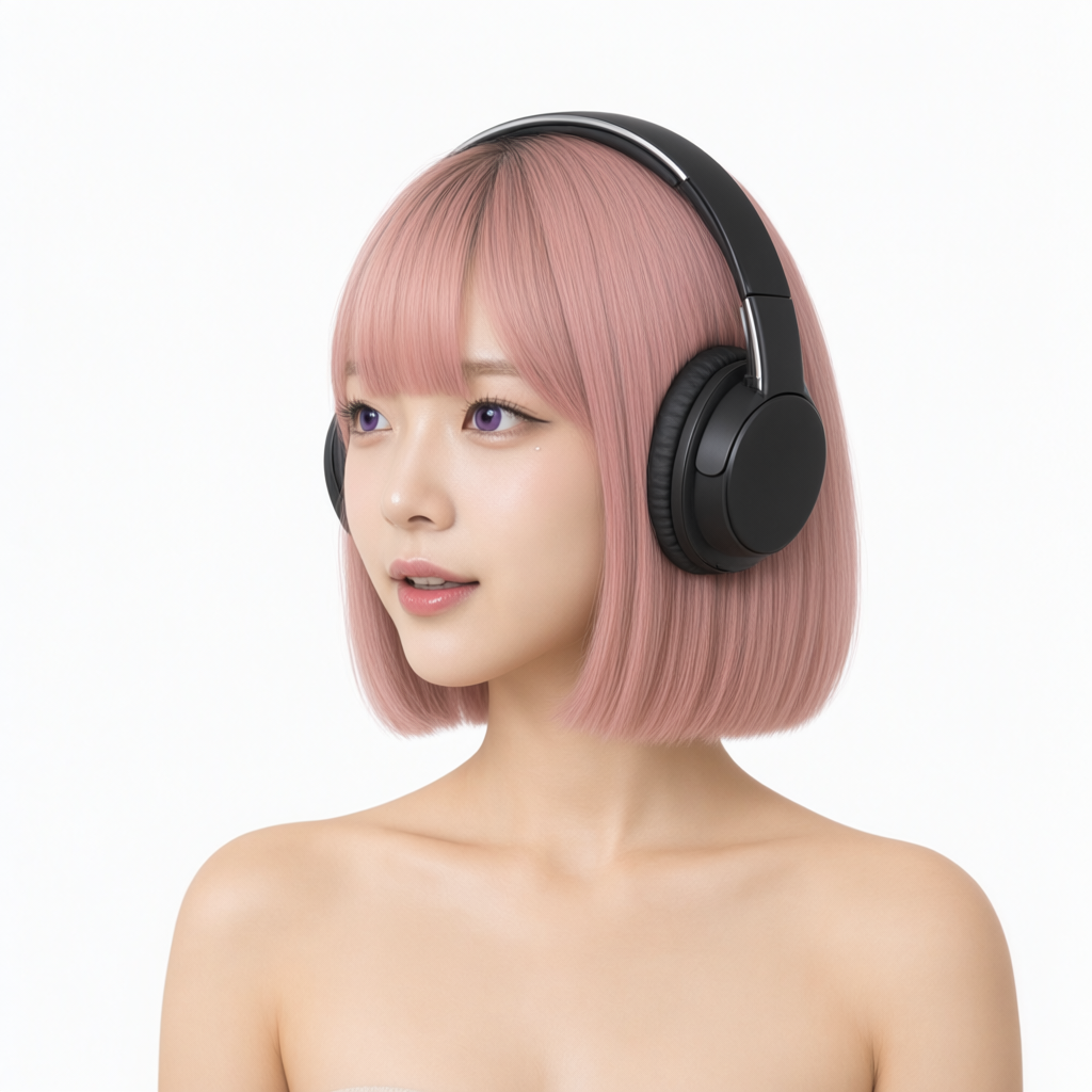 23B 반측면 왼쪽 말하는 입