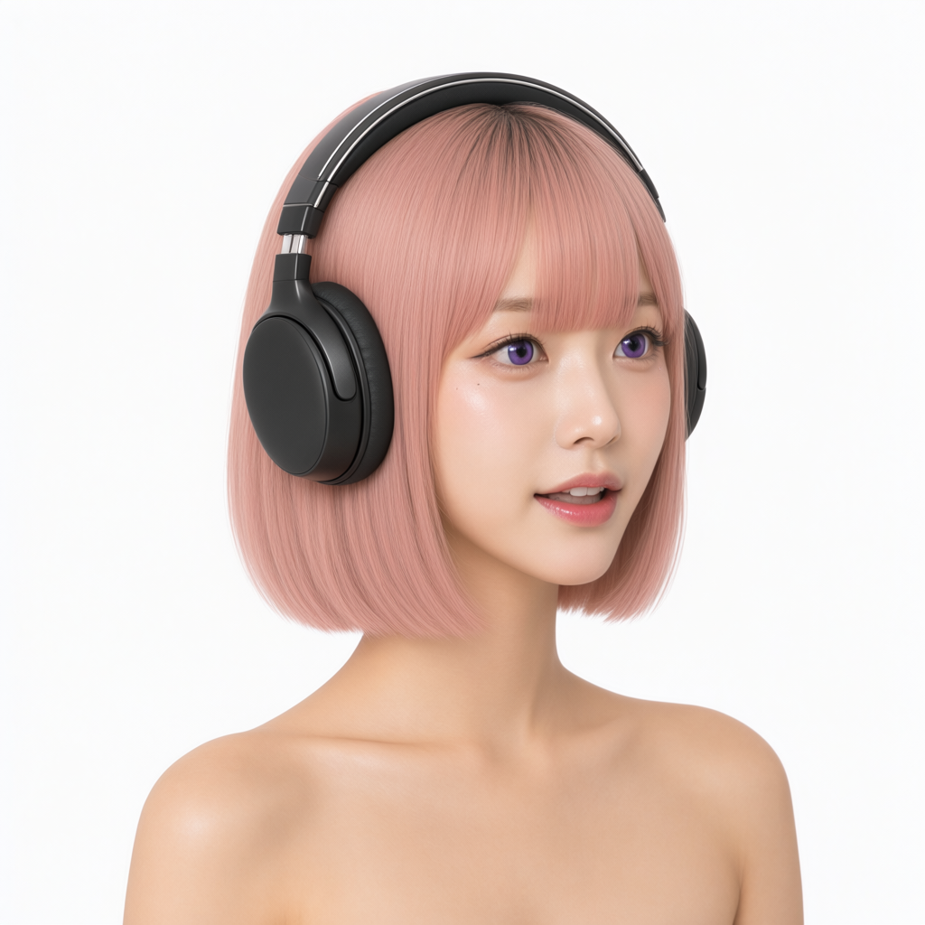 25B 반측면 오른쪽 말하는 입