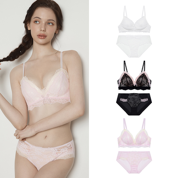 [SET]블로썸 브라렛 1 + 헴팬티 1 SET