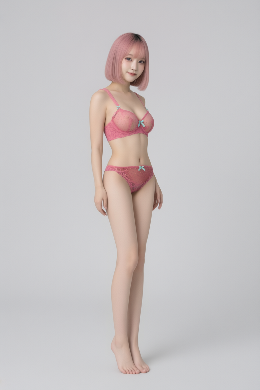 분홍 반측 오른쪽