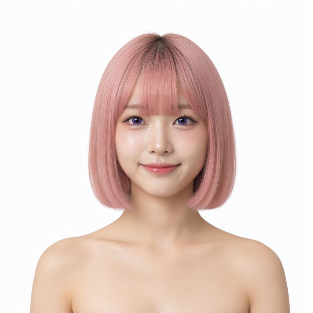 1번 정면 미소